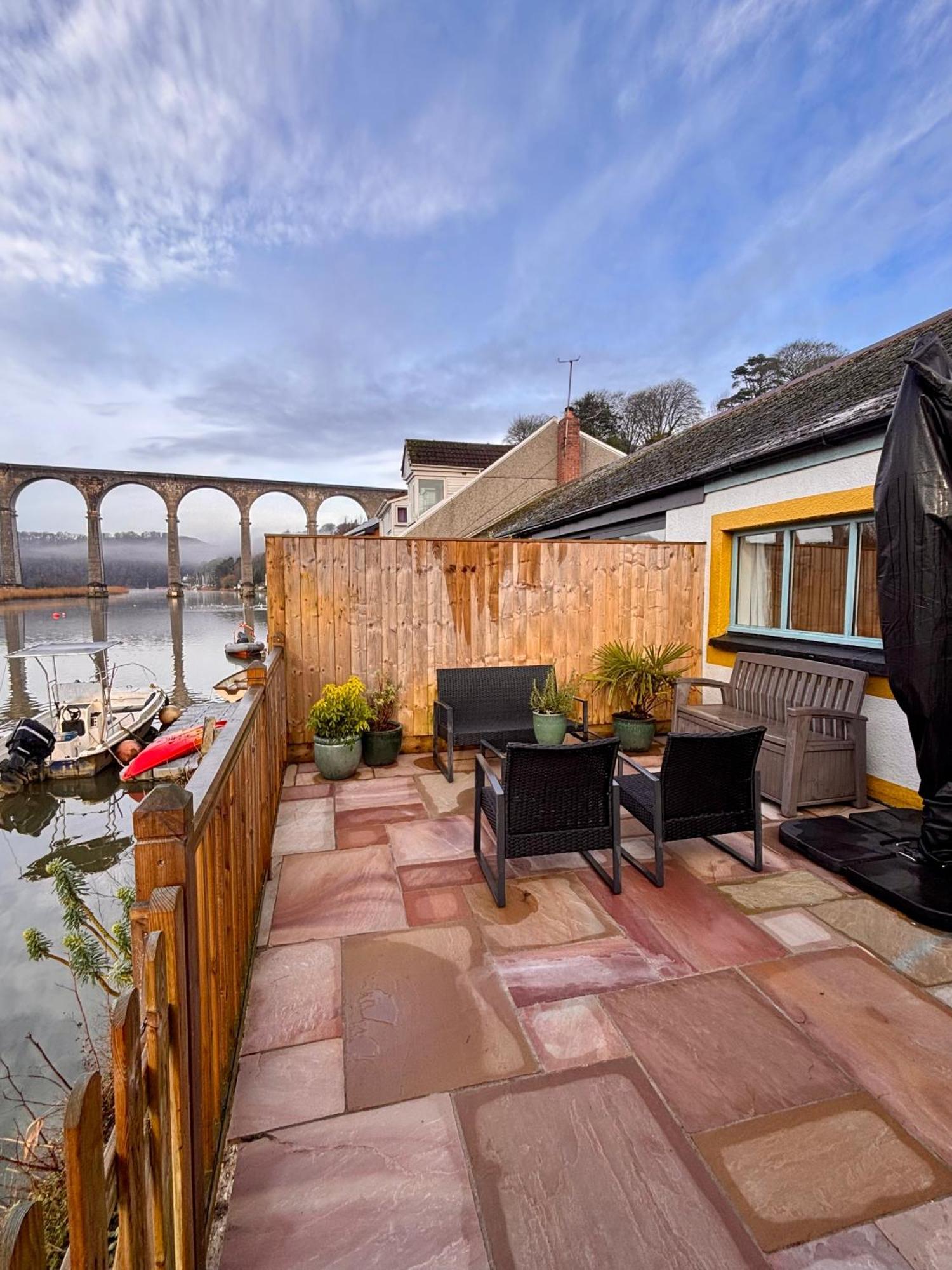 Viaduct River View & Outdoor Bath - Couples Retreat Calstock Extérieur photo